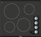 500 Series Electric Cooktop 24" Without Frame