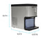 Avanti ELITE Series Countertop Nugget Ice Maker and Dispenser, 33 lbs