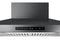 30" Wall Mount Hood in Black Stainless Steel