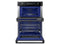 30" Smart Microwave Combination Wall Oven with Steam Cook in Black Stainless Steel
