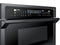 30" Smart Microwave Combination Wall Oven with Steam Cook in Black Stainless Steel