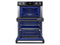 30" Smart Microwave Combination Wall Oven with Flex Duo™ in Black Stainless Steel