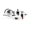 12pc Cookware Set, Stainless Steel, Induction Compatible