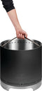 Timberwolf® Smokeless Fire Pit 18-inch, Matte Black