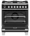 30" Series 9 Classic 4 Burner Dual Fuel Self-Cleaning Range