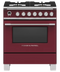 30" Series 9 Classic 4 Burner Dual Fuel Self-Cleaning Range