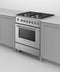 30" Series 9 Classic 4 Burner Dual Fuel Self-Cleaning Range