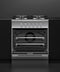 30" Series 7 Contemporary 4 Burner Gas Range, Natural Gas
