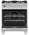 30" Series 9 Contemporary 4 Burner Dual Fuel Self-Cleaning Range