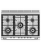 36" Series 7 Classic 5 Burner Gas Range