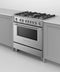 36" Series 9 Classic 5 Burner Dual Fuel Self-Cleaning Range
