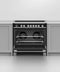 36" Series 9 Classic 5 Zone Induction Self-Cleaning Range, 2 SmartZones