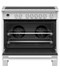 36" Series 9 Classic 5 Zone Induction Self-Cleaning Range, 2 SmartZones