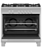 36" Series 7 Contemporary 5 Burner Gas Range, Natural Gas