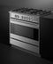 36" Series 7 Contemporary 5 Burner Gas Range, Natural Gas
