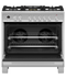 36" Series 9 Contemporary 5 Burner Dual Fuel Self-Cleaning Range