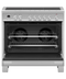 36" Series 9 Contemporary 5 Zone Induction Self-Cleaning Range, 2 SmartZones