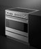 36" Series 9 Contemporary 5 Zone Induction Self-Cleaning Range, 2 SmartZones