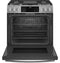 30" Smart Dual Fuel Slide-In Front-Control Fingerprint Resistant Range