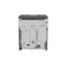 30" Smart Dual Fuel Slide-In Front-Control Fingerprint Resistant Range