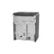 30" Smart Dual Fuel Slide-In Front-Control Fingerprint Resistant Range