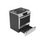 30" Smart Dual Fuel Slide-In Front-Control Fingerprint Resistant Range
