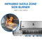 Prestige® 665 RSIB with Infrared Side and Rear Burner