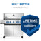 Prestige® 665 RSIB with Infrared Side and Rear Burner