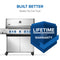 Prestige® 665 Connected RSIB with Infrared Side and Rear Burner