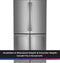Ge Profile™ Energy Star® 28.4 Cu. Ft. Quad-door Refrigerator With Dual-dispense Autofill Pitcher And Door In Door