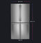 28.3 Cu. Ft. Quad-Door Refrigerator with Dual-Dispense AutoFill Pitcher
