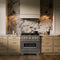 36 In. 5.2 Cu. Ft. Classic Dual Fuel Range With 6 Burner Duopro™ Cooktop And Electric Convection Oven In Stainless Steel