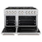 48 In. 6.7 Cu. Ft. Classic Dual Fuel Range With 8 Burner Duopro™ Cooktop And Dual Ovens In Stainless Steel