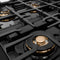 30 In. 4.2 Cu. Ft. Classic Dual Fuel Range With 4 Burner Duopro™ Cooktop And Electric Convection Oven In Black Stainless Steel