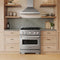 30 In. 4.2 Cu. Ft. Classic Dual Fuel Range With 4 Burner Duopro™ Cooktop And Electric Convection Oven In Satin Stainless Steel