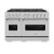 48 In. 6.7 Cu. Ft. Classic Dual Fuel Range With 8 Burner Duopro™ Cooktop And Dual Ovens In Satin Stainless Steel