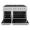 48 In. 6.7 Cu. Ft. Classic Dual Fuel Range With 8 Burner Duopro™ Cooktop And Dual Ovens In Satin Stainless Steel