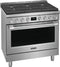 36" Dual-Fuel Freestanding Range