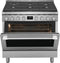 36" Dual-Fuel Freestanding Range