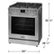 30” Gas Range with No Preheat + Air Fry, Includes Air Fry Tray