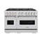 48 In. 6.7 Cu. Ft. Classic Gas Range With 8 Burner Duopro™ Cooktop And Dual Ovens In Stainless Steel