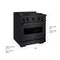 30 In. 4.2 Cu. Ft. Classic Gas Range With 4 Burner Duopro™ Cooktop And Convection Gas Oven In Black Stainless Steel