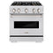 30 In. 4.2 Cu. Ft. Classic Gas Range With 4 Burner Duopro™ Cooktop And Convection Gas Oven In Satin Stainless Steel