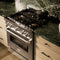30 In. 4.2 Cu. Ft. Classic Gas Range With 4 Burner Duopro™ Cooktop And Convection Gas Oven In Satin Stainless Steel