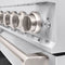 48 In. 6.7 Cu. Ft. Classic Gas Range With 8 Burner Duopro™ Cooktop And Dual Ovens In Satin Stainless Steel