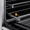 Autograph Edition 36 In. 5.2 Cu. Ft. Classic Gas Range With 6 Burner Duopro™ Cooktop And Convection Gas Oven In Satin Stainless Steel And Champagne Bronze Accents