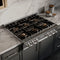 36 In. Classic Gas Rangetop With 6 Burner Duopro™ Cooktop In Stainless Steel
