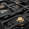 30 In. Classic Gas Rangetop With 4 Burner Duopro™ Cooktop In Black Stainless Steel