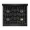 30 In. Classic Gas Rangetop With 4 Burner Duopro™ Cooktop In Black Stainless Steel