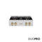 Autograph Edition 30 In. Classic Gas Rangetop With 4 Burner Duopro™ Cooktop In Satin Stainless Steel And Champagne Bronze Accents